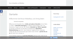 Desktop Screenshot of knoor.de